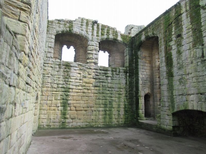 The Great Hall of Warkworth Castle image. Click for full size.