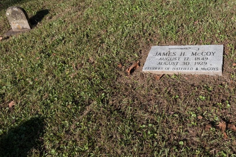 Here Lies James H. McCoy. Click for full size. Here Lies James H. McCoy image. Click for full size.