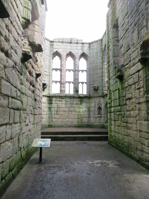 The Chapel at Warkworth Castle image. Click for full size.