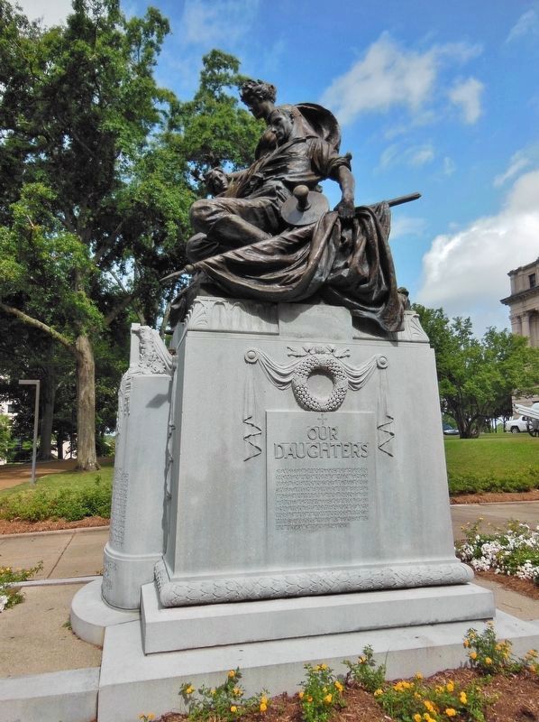 Monument to Women of the Confederacy (<i>"Our Daughters" - east face</i>) image. Click for full size.