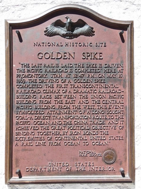 Golden Spike Marker image. Click for full size.
