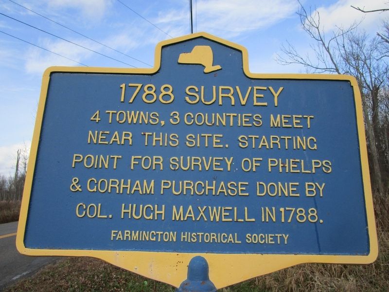 1788 Survey Marker image. Click for full size.