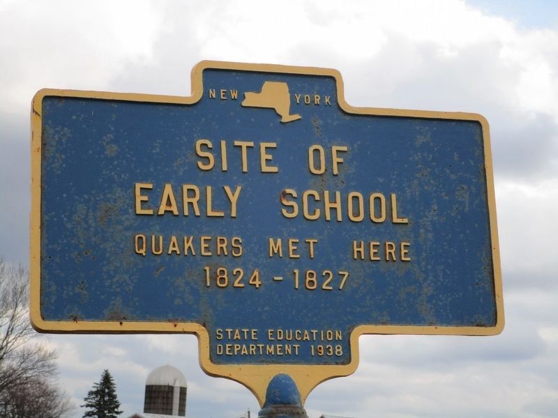 Site of Early School Marker image. Click for full size.