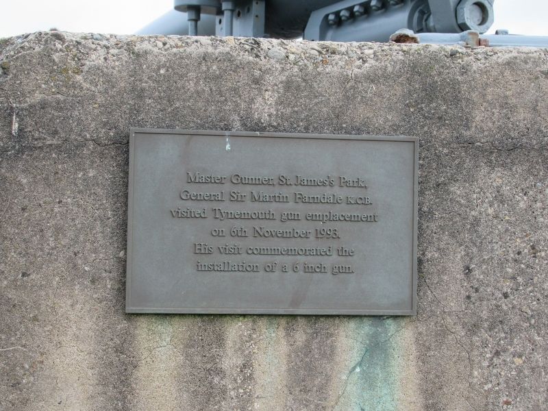 6 Inch Gun Marker. Click for full size. 6 Inch Gun Marker image. Click for full size.