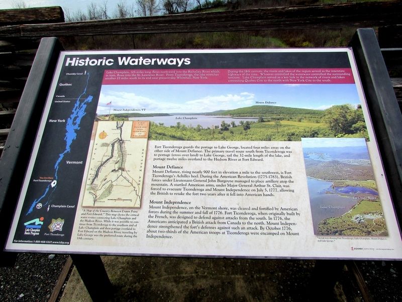 Historic Waterways Marker image. Click for full size.