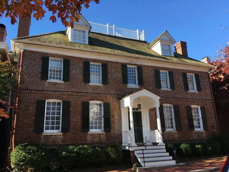 Thomas Stone's House at 207 Hanover Street in Annapolis image. Click for full size.