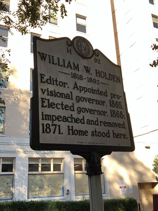 William W. Holden Marker image. Click for full size.