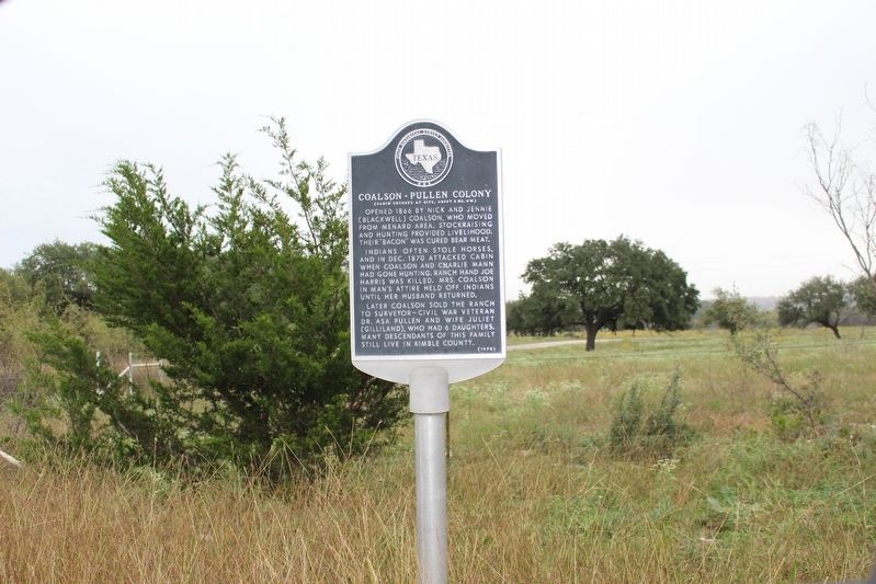 Coalson-Pullen Colony Marker. Click for full size. Coalson-Pullen Colony Marker image. Click for full size.