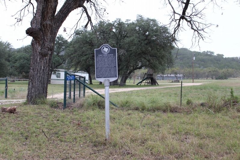 First Murr Ranch Marker image. Click for full size.