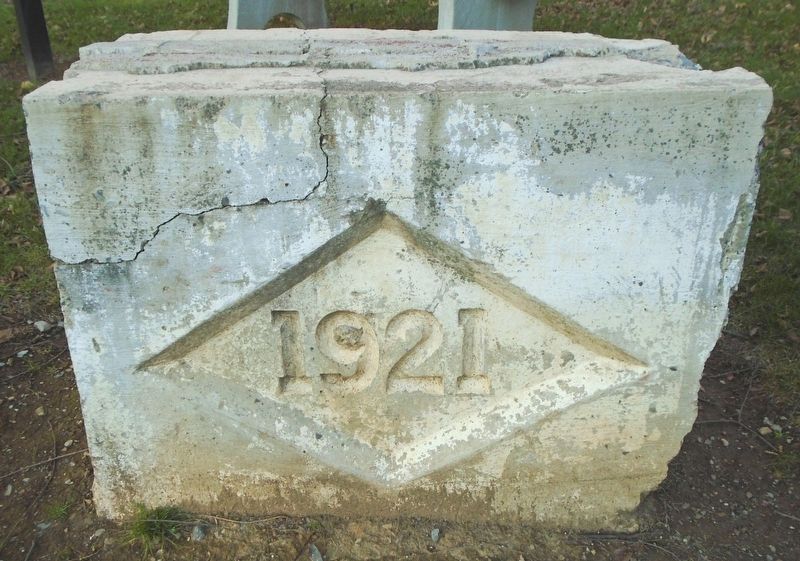 Lititz Freight Station Date Stone Remnant image. Click for full size.