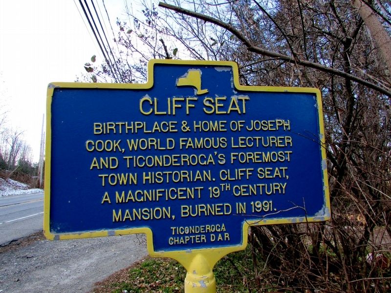 Cliff Seat Marker image. Click for full size.