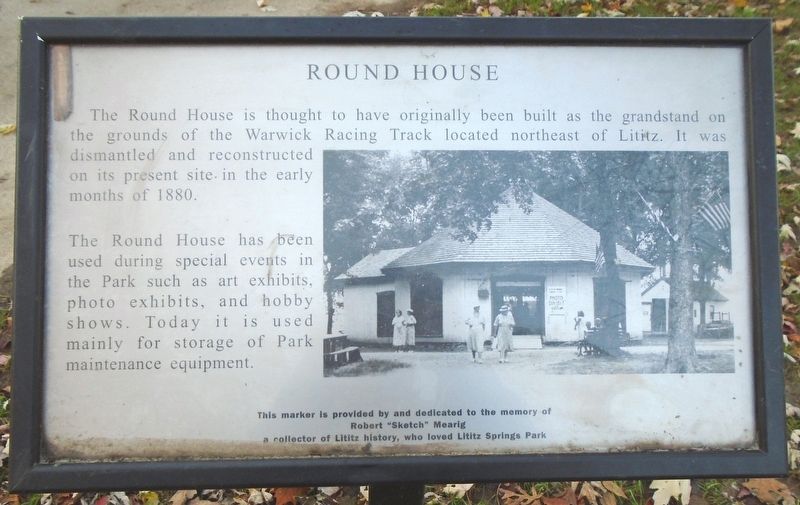 Round House Marker image. Click for full size.