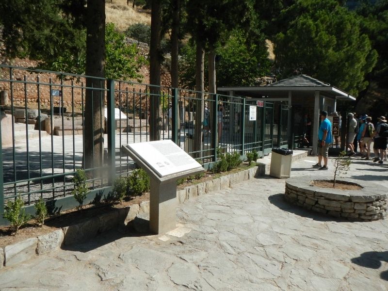 The Archaeological Site of Delphi Marker image. Click for full size.