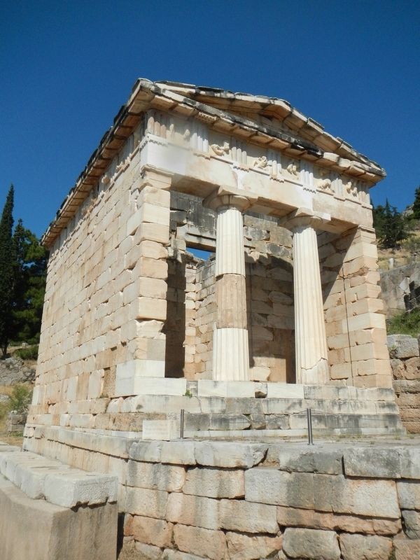 Treasury of Athens image. Click for full size.