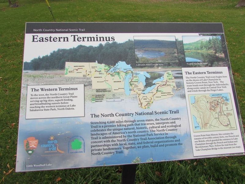 Eastern Terminus Marker. Click for full size. Eastern Terminus Marker image. Click for full size.