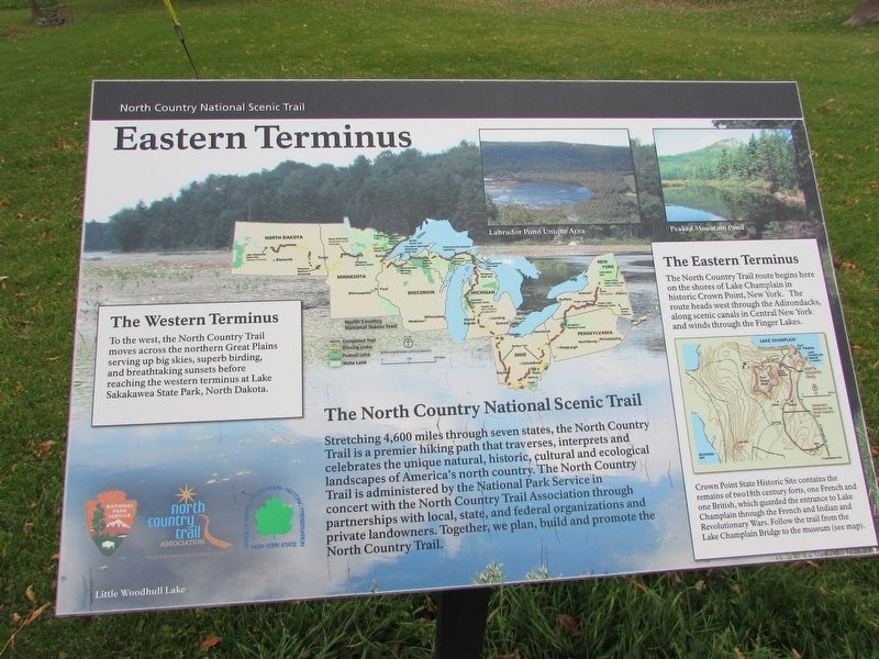 Eastern Terminus Marker image. Click for full size.