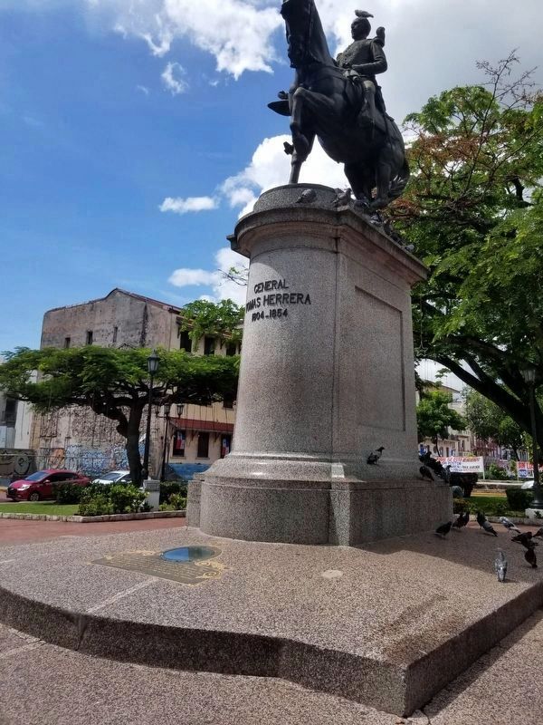 General Tomás Herrera Marker and Monument. Click for full size. General Tomás Herrera Marker and Monument image. Click for full size.