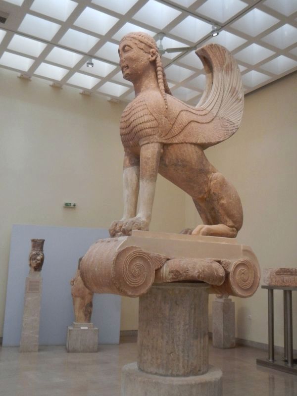 The Naxian Sphinx image. Click for full size.