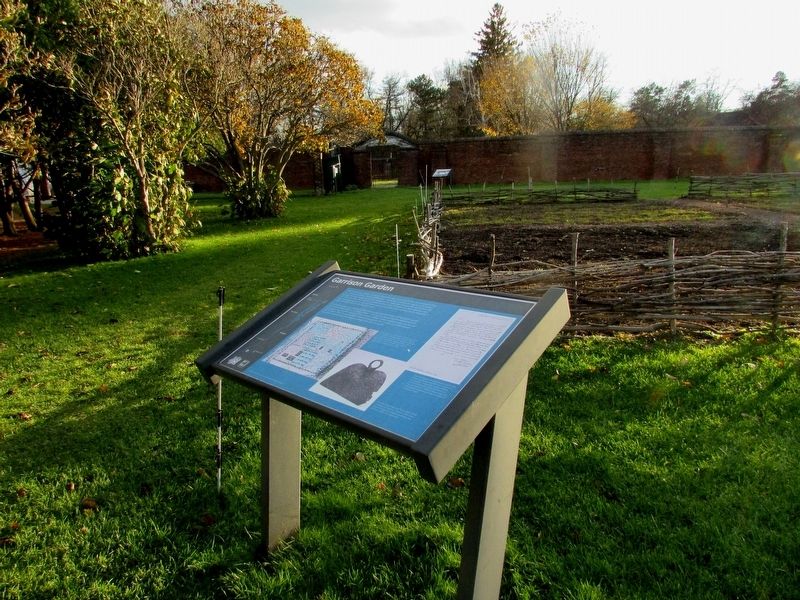 Garrison Garden Marker. Click for full size. Garrison Garden Marker image. Click for full size.