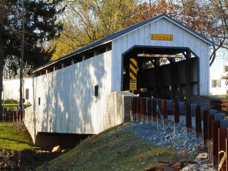 Keller's Mill Bridge (east approach) image. Click for full size.