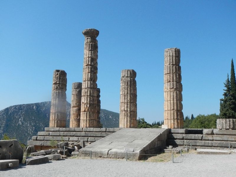 The Temple of Apollo. Click for full size. The Temple of Apollo image. Click for full size.