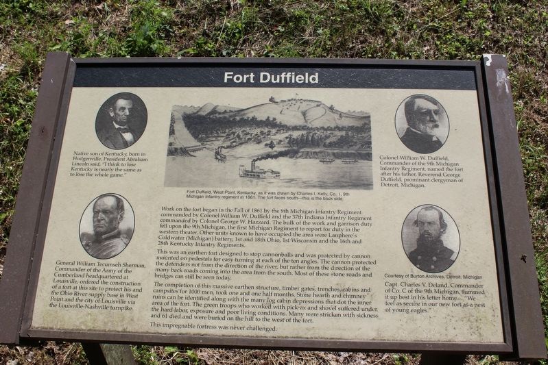 Fort Duffield Marker image. Click for full size.