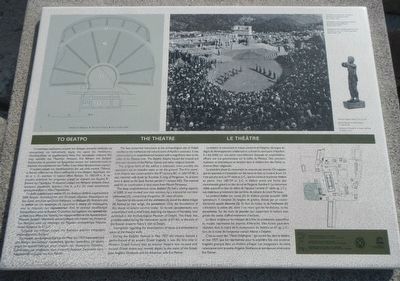 The (Delphi) Theatre Marker. Click for full size. The (Delphi) Theatre Marker image. Click for full size.