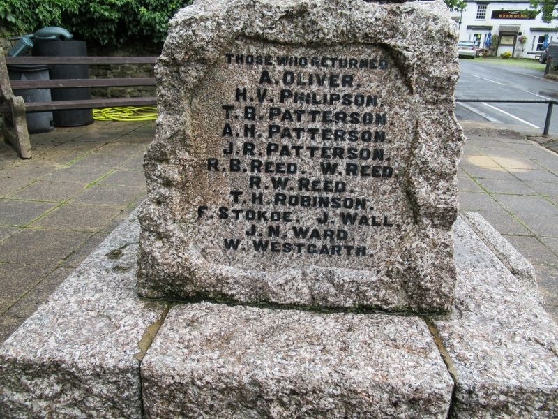 Rookhope War Memorial. Click for full size. Rookhope War Memorial image. Click for full size.