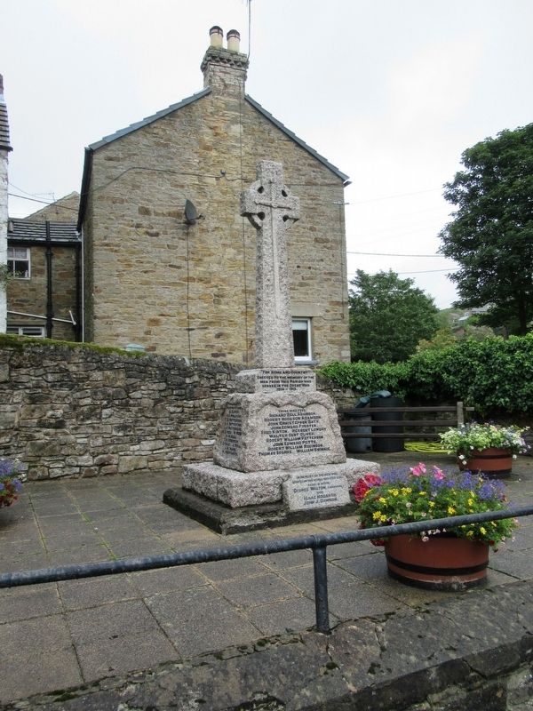 Rookhope War Memorial. Click for full size. Rookhope War Memorial image. Click for full size.