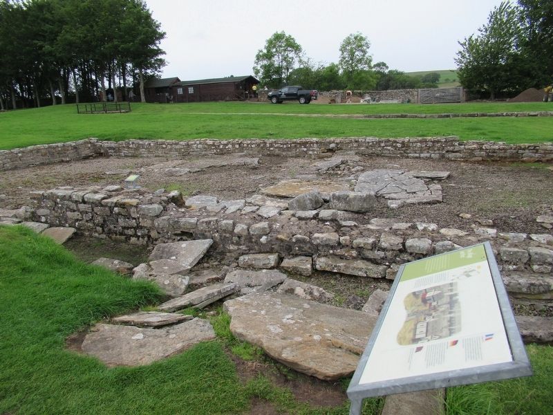 The village and fort Marker. Click for full size. The village and fort Marker image. Click for full size.