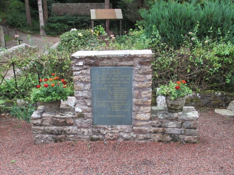 S.P.Q.R. Marker. Click for full size. S.P.Q.R. Marker image. Click for full size.