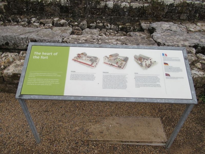 The heart of the fort Marker. Click for full size. The heart of the fort Marker image. Click for full size.