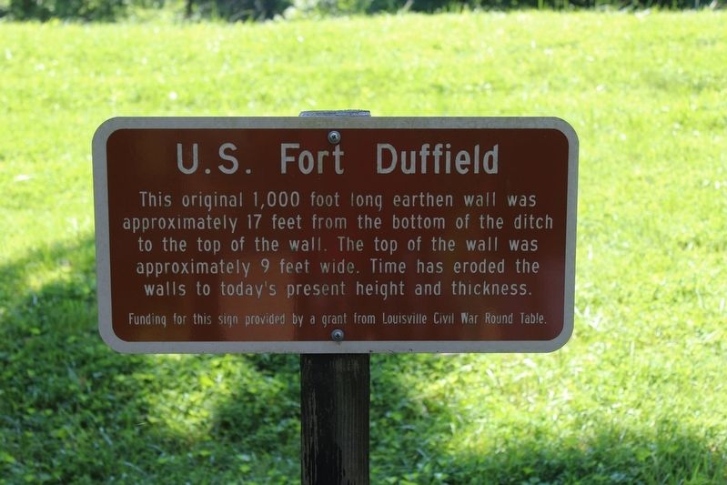 U.S. Fort Duffield Marker image. Click for full size.