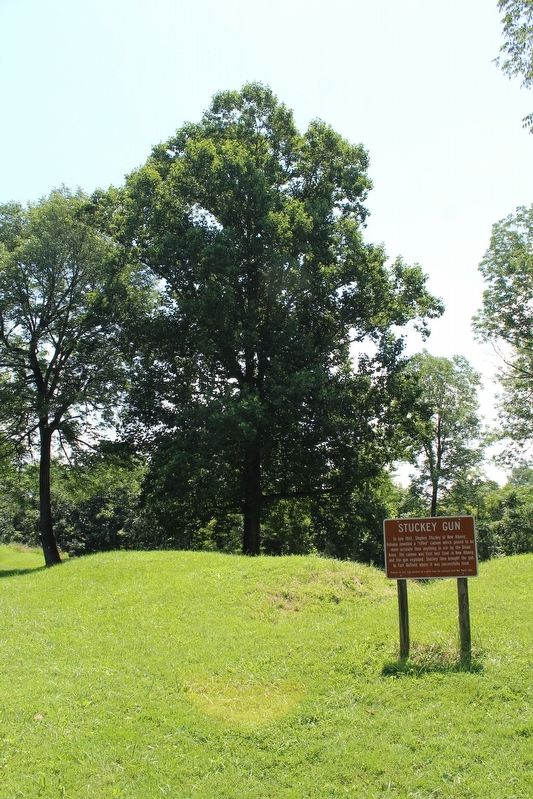 Stuckey Gun Marker. Click for full size. Stuckey Gun Marker image. Click for full size.