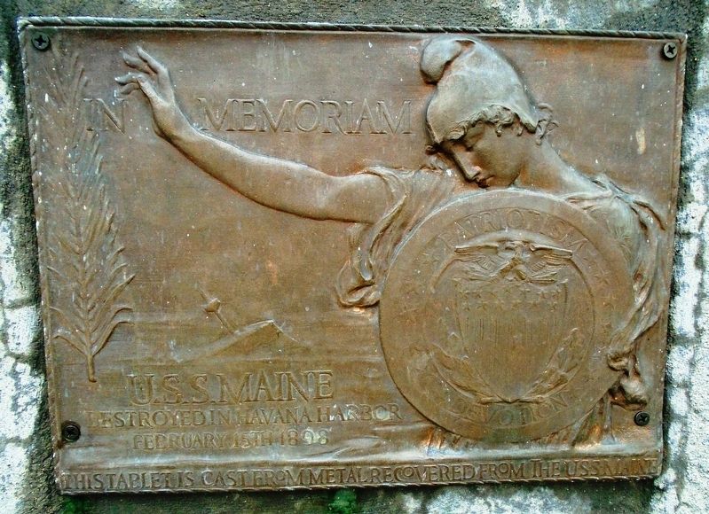 U.S.S. Maine Memorial. Click for full size. U.S.S. Maine Memorial image. Click for full size.