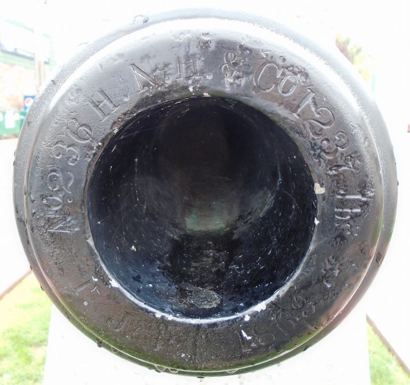 1863 Civil War Cannon Muzzle Detail. Click for full size. 1863 Civil War Cannon Muzzle Detail image. Click for full size.