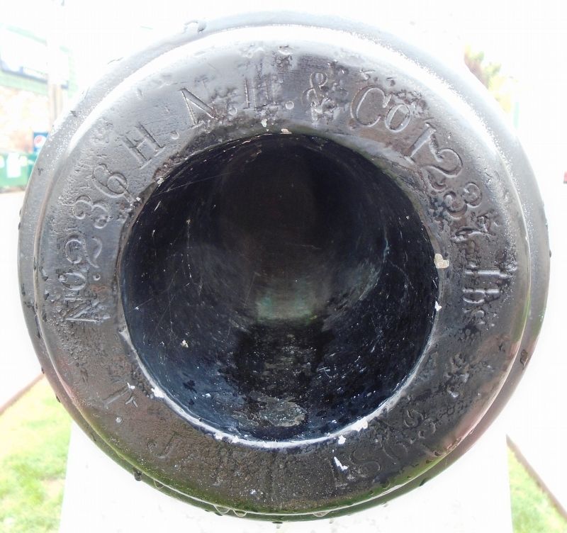 1863 Civil War Cannon Muzzle Detail image. Click for full size.