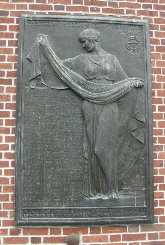 Richmond County World War I Memorial image. Click for full size.