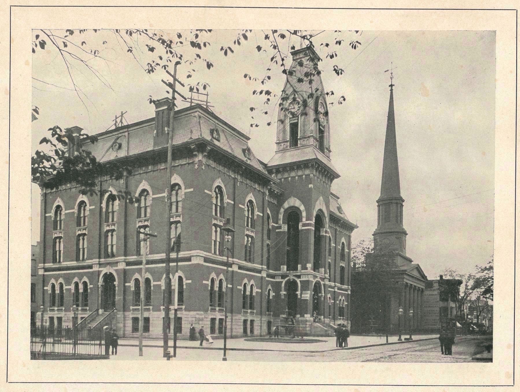 Troy City Hall image. Click for full size.