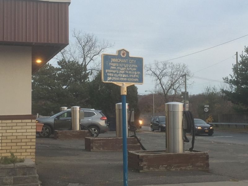 Immigrant City Marker. Click for full size. Immigrant City Marker image. Click for full size.