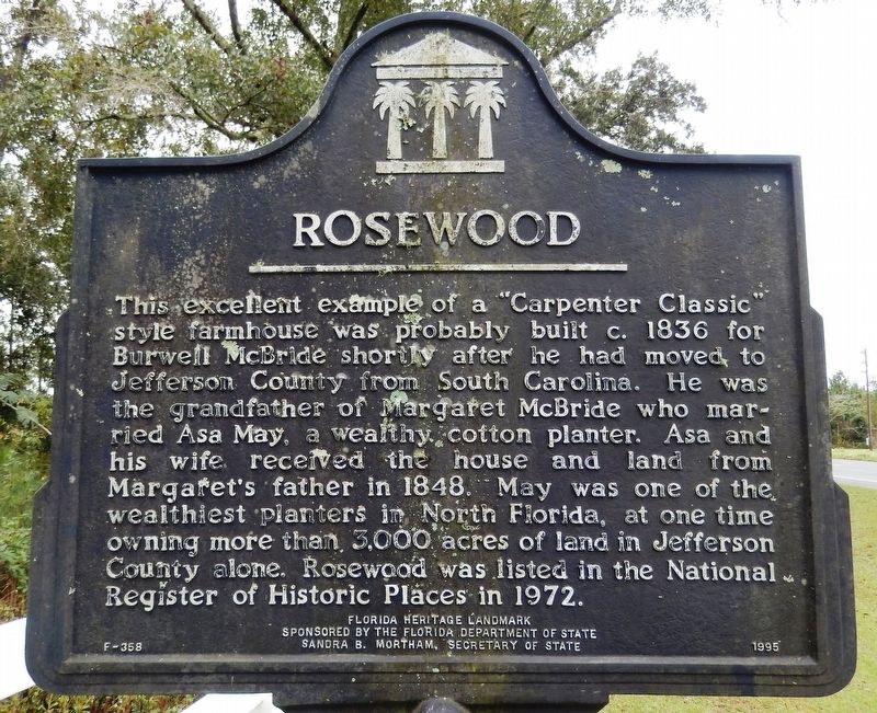 Rosewood Marker image. Click for full size.