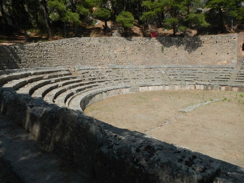 The Stadium of Delphi image. Click for full size.