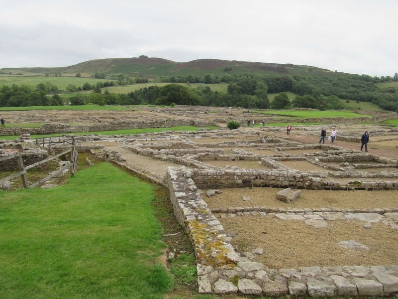 Vindolanda Roman Fort and Village image. Click for full size.