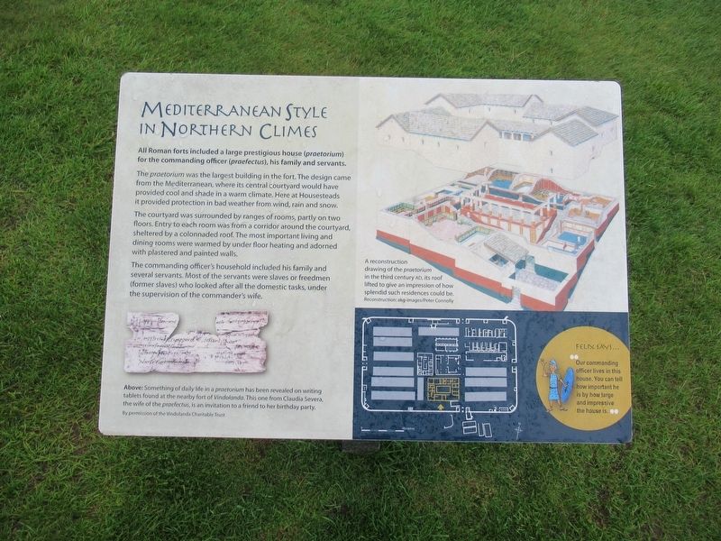 Mediterranean Style in Northern Climes Marker. Click for full size. Mediterranean Style in Northern Climes Marker image. Click for full size.