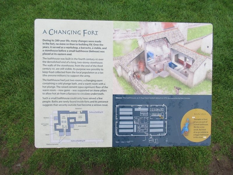 A Changing Fort Marker image. Click for full size.