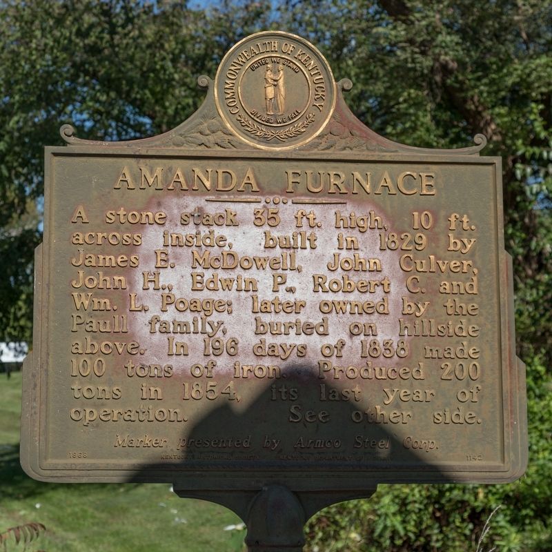 Amanda Furnace face of marker image. Click for full size.