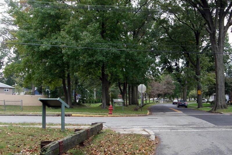 Historic Green Street Marker site image. Click for full size.