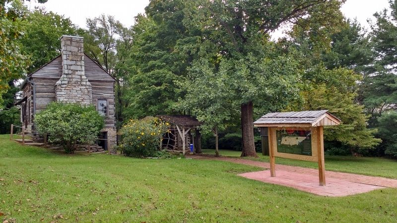 David Crockett – A Tennessee Legacy Marker. Click for full size. David Crockett – A Tennessee Legacy Marker image. Click for full size.