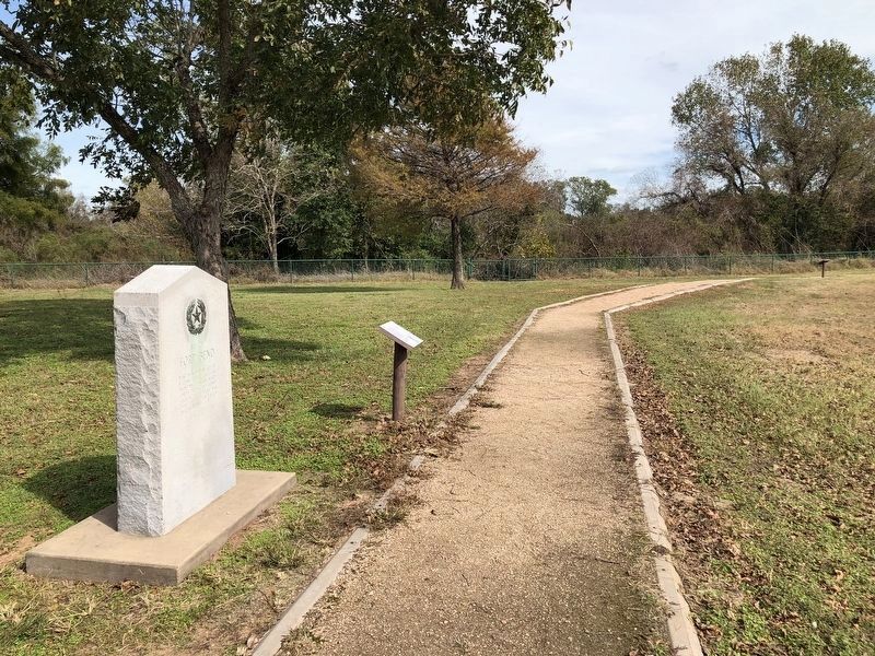 Site of Fort Bend Marker. Click for full size. Site of Fort Bend Marker image. Click for full size.