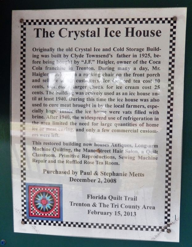 Crystal Ice House Marker image. Click for full size.